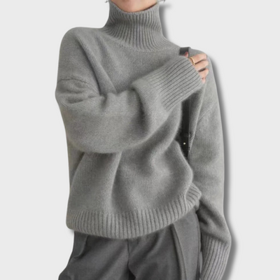 Eliza – cashmere polo with extra softness