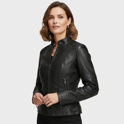 Sophia – Casual Leather Jacket