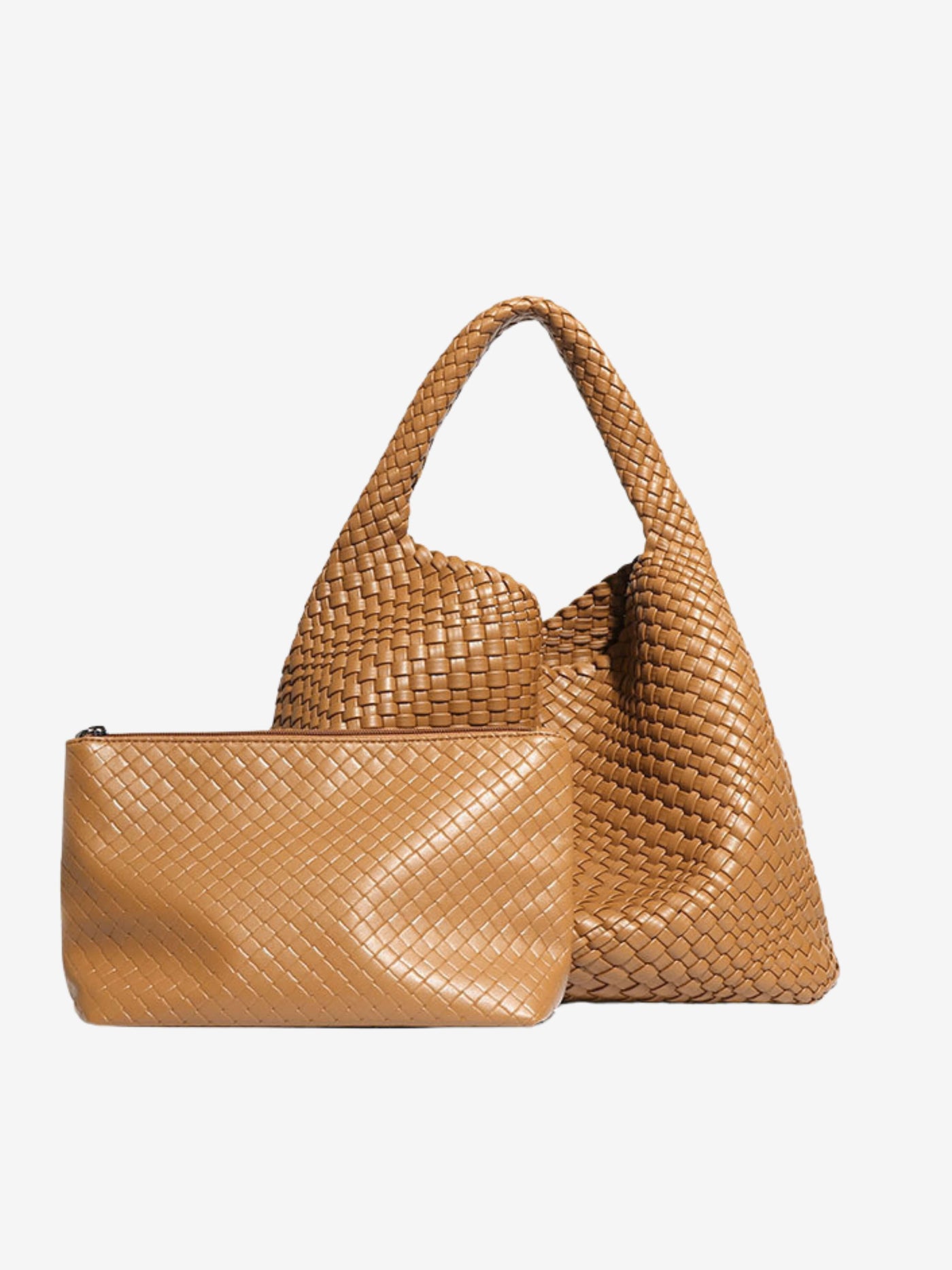 Luna - Stylish Oversized Woven Hobo Tote