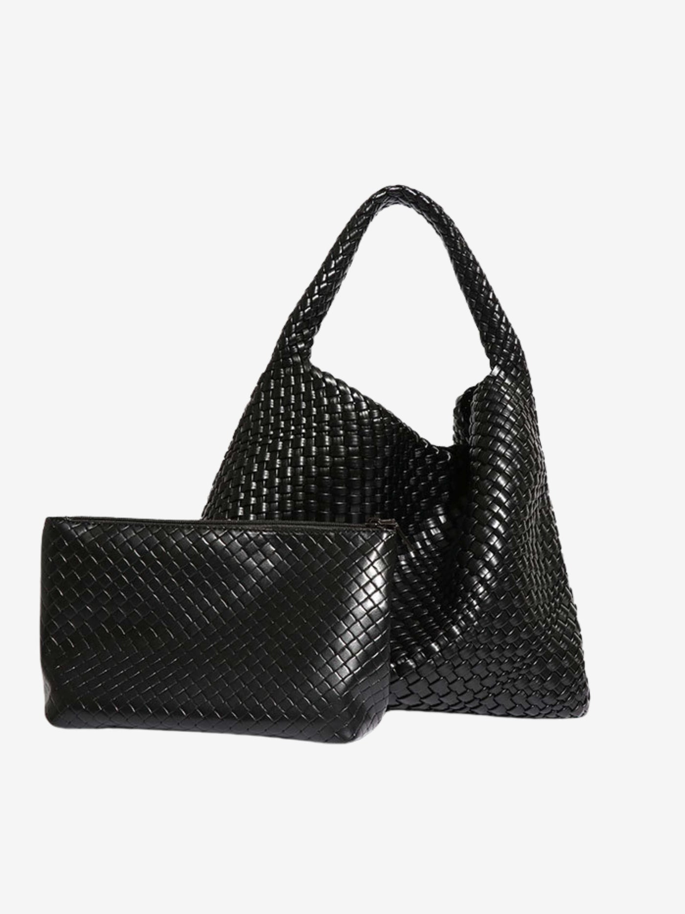 Luna - Stylish Oversized Woven Hobo Tote
