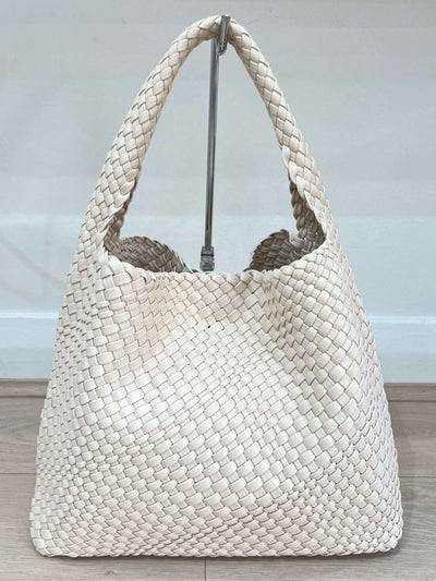 Luna - Stylish Oversized Woven Hobo Tote