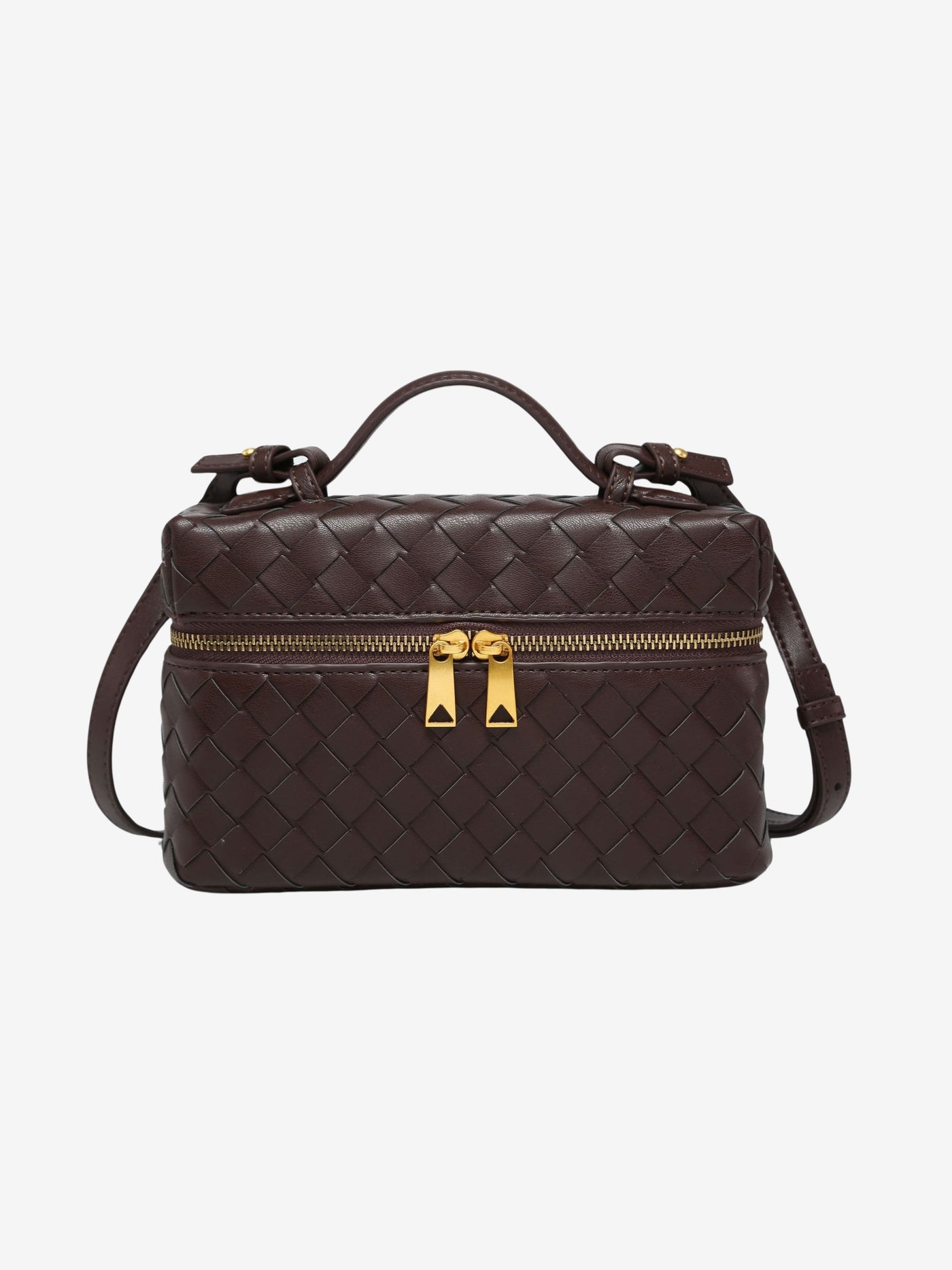 Juliette - Sleek Woven Structured Handbag