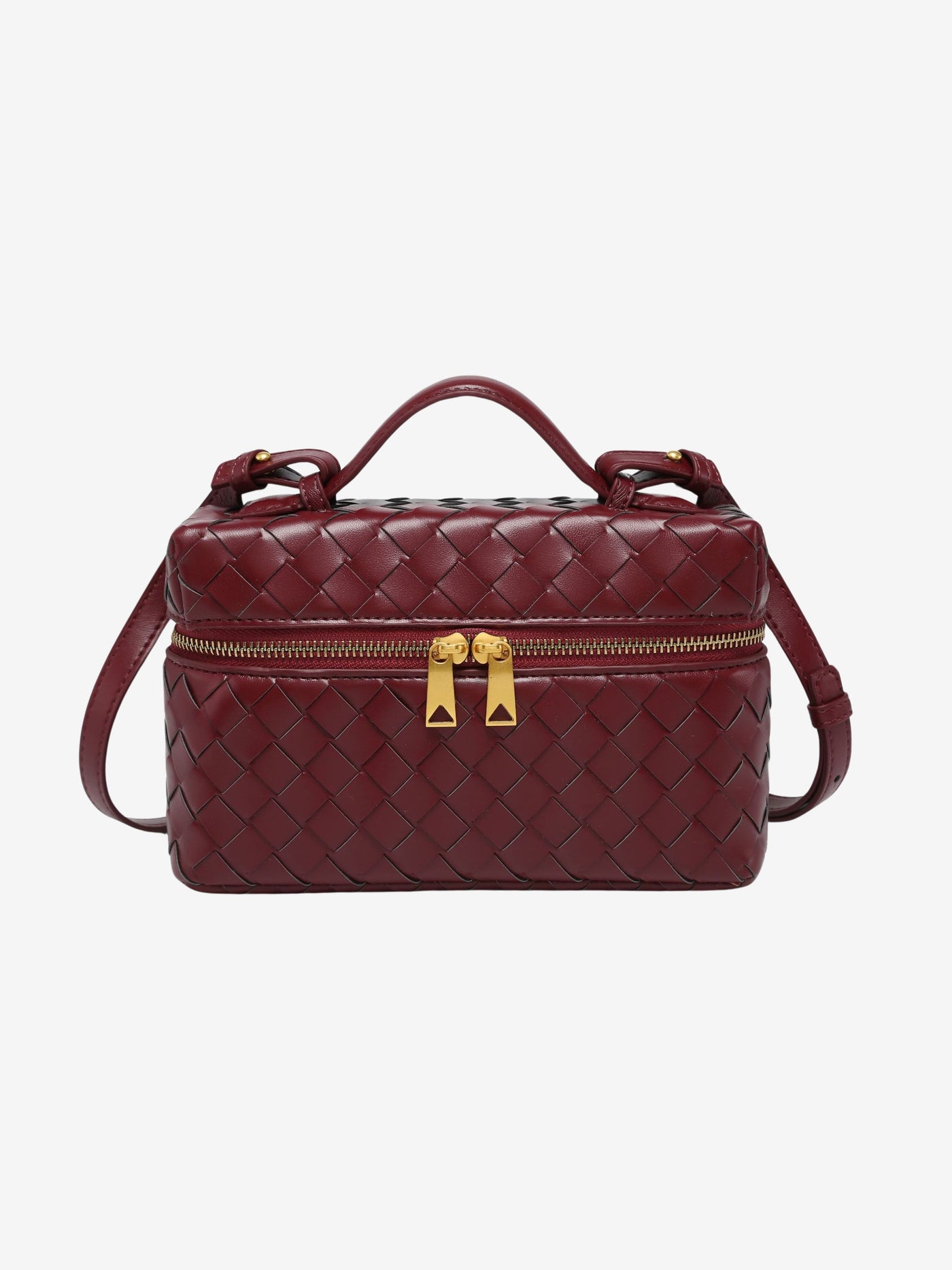 Juliette - Sleek Woven Structured Handbag