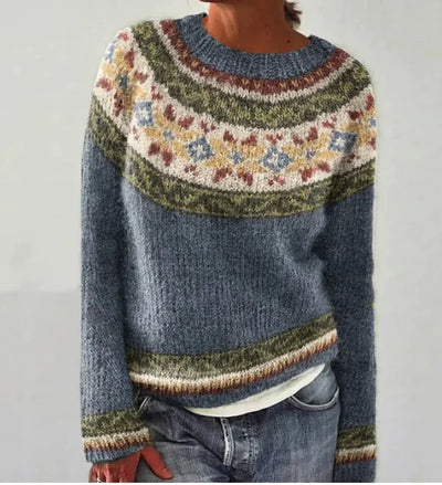 ISMENA – RETRO KNITTED SWEATER