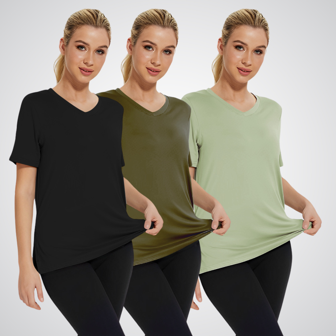 Selena™ | Casual Loose Fit Tee (Pack of 3)