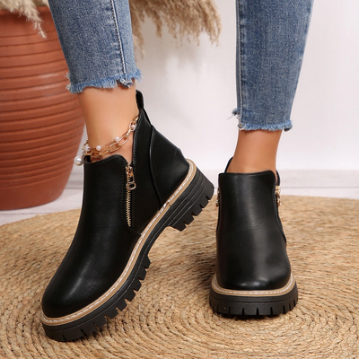Madelyn – Classic Leather Booties