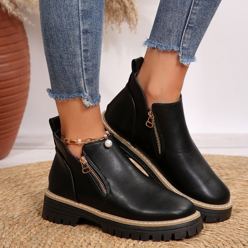 Madelyn – Classic Leather Booties