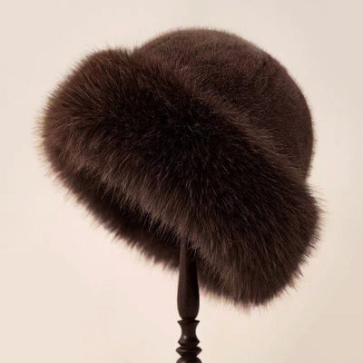 Greta – Cozy Luxe Fur Hat