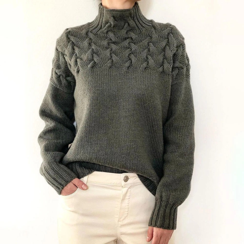 Claire - Cozy Knit Turtleneck Sweater