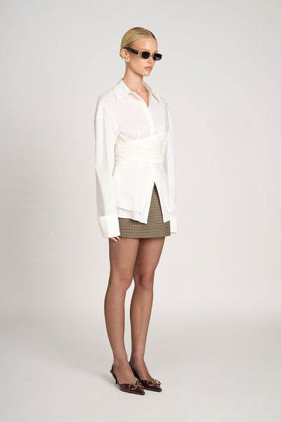 FREYA – TAILORED WRAP SHIRT