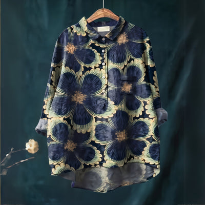 Fiona - Blouse with Romantic Floral Print