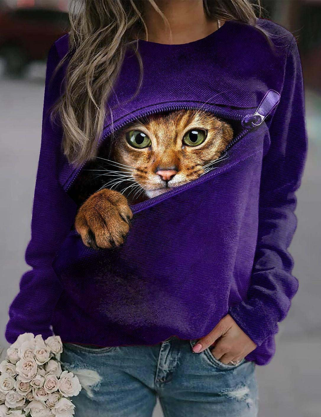 Claire - Kitty Sweater