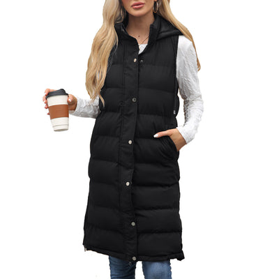 Avela – casual sleeveless hooded vest