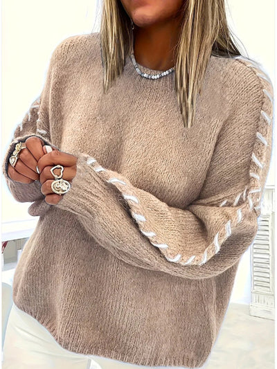 Elora – cozy round neck sweater