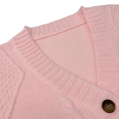 Claire - Cozy Cable Knit Cardigan