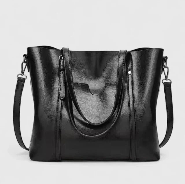 Clara - Sleek Leather Shoulder Bag