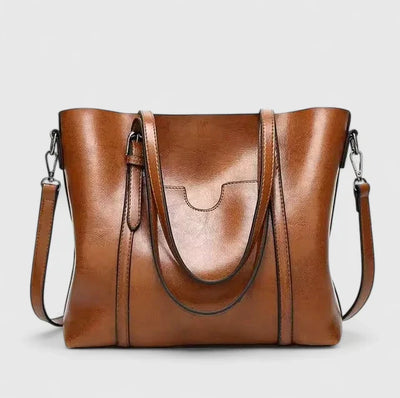 Clara - Sleek Leather Shoulder Bag