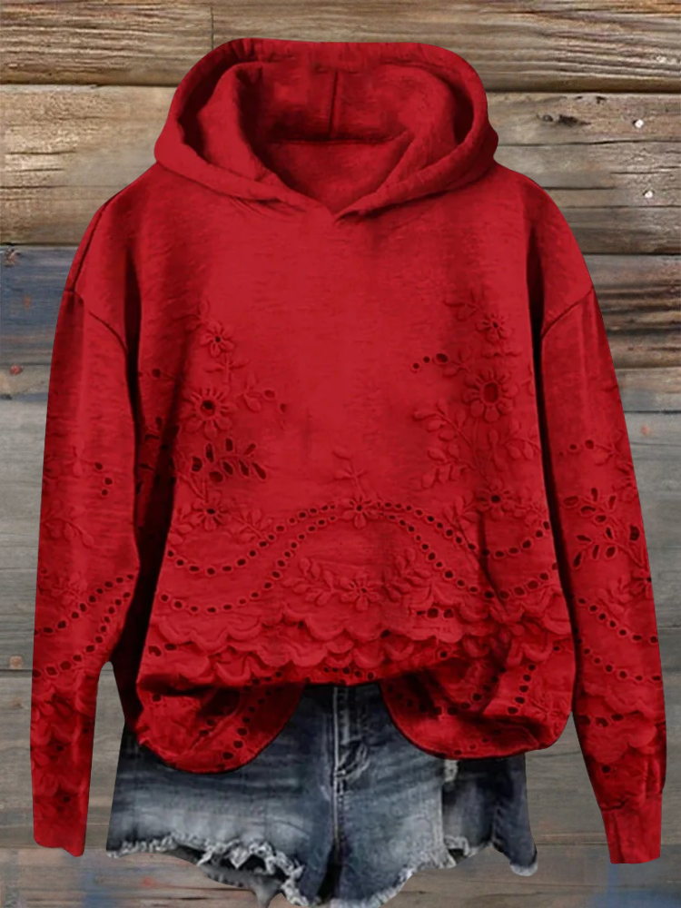 Sophie – Jumper with Lace Details
