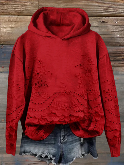 Sophie – Jumper with Lace Details