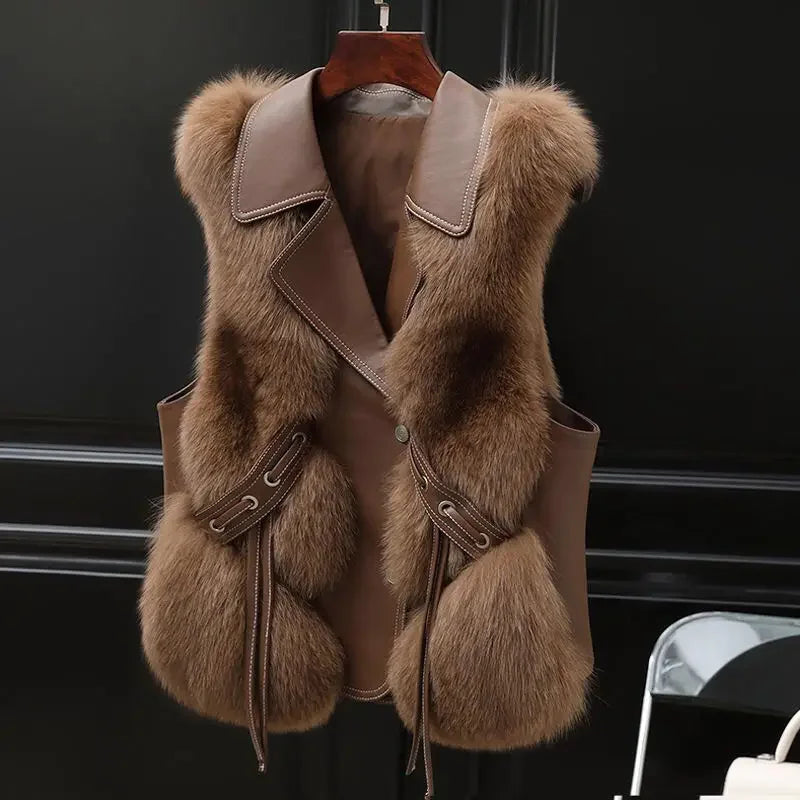Tiphaine - Fur Gilet