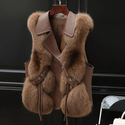 Tiphaine - Fur Gilet