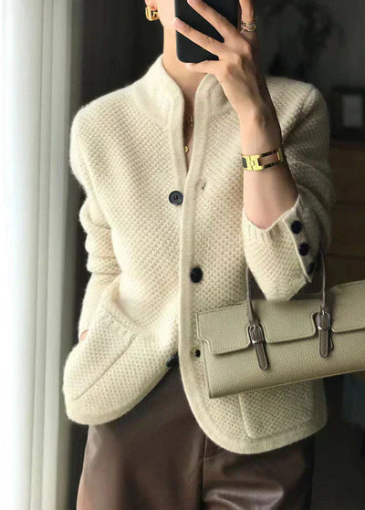 Claire - Elegant Cardigan With Buttons