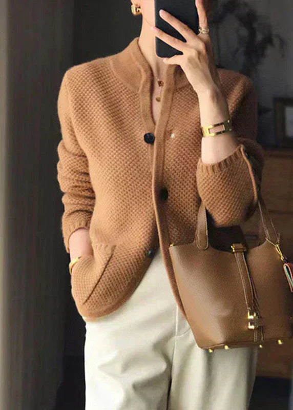 Claire - Elegant Cardigan With Buttons