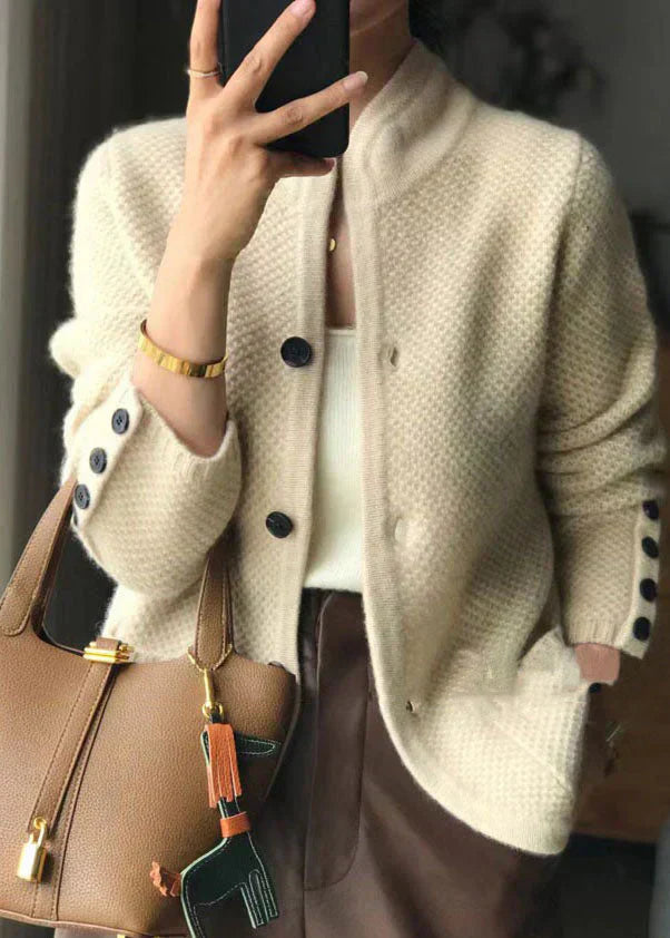 Claire - Elegant Cardigan With Buttons
