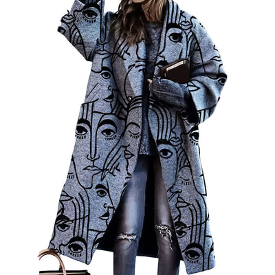 madison - oversized wrap coat