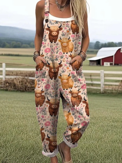 AURORA – FLYING BEES EMBROIDERY PATTERN JUMPSUIT