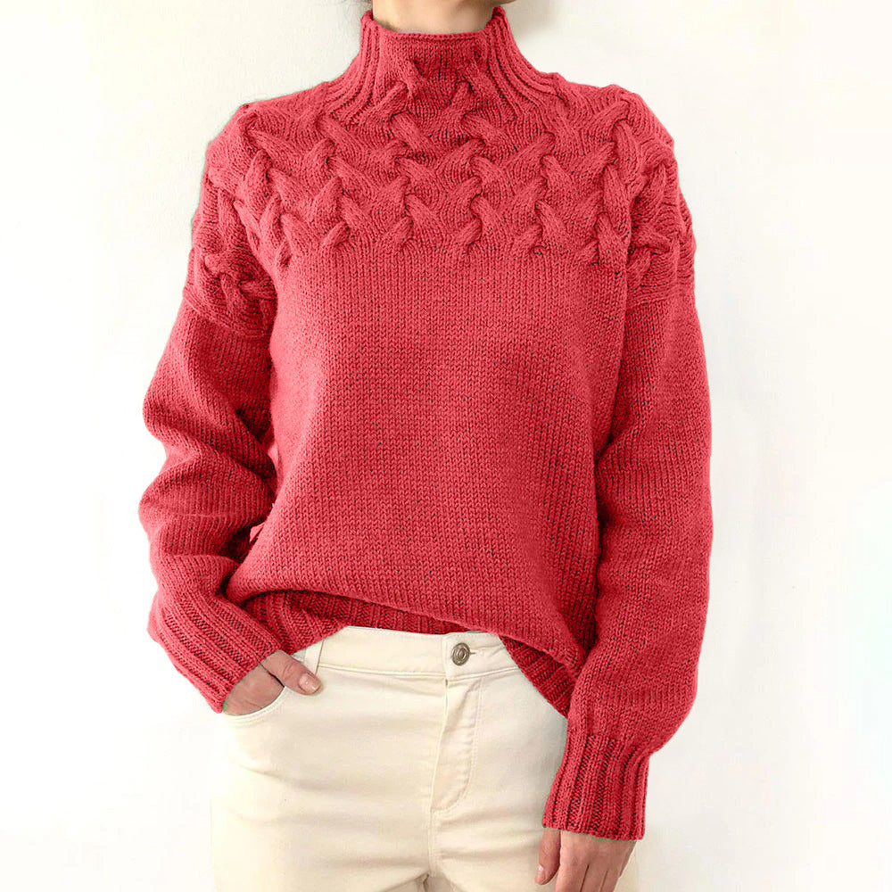 Claire - Cozy Knit Turtleneck Sweater