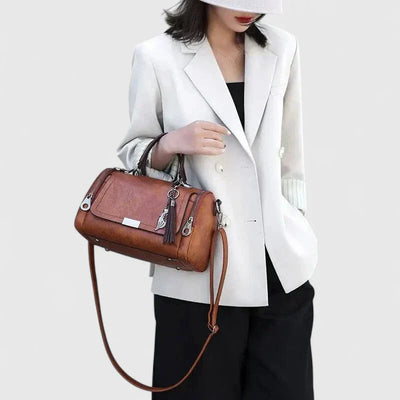 Gunvor - Stylish Leather Shoulder Bag