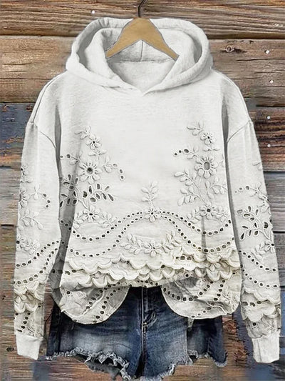 Sophie – Jumper with Lace Details