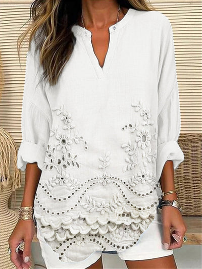 CLOVER – CASUAL LIGHTWEIGHT PRINTED TOP