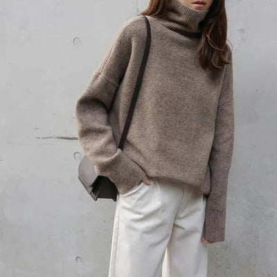 Julia | High Neck Sweater