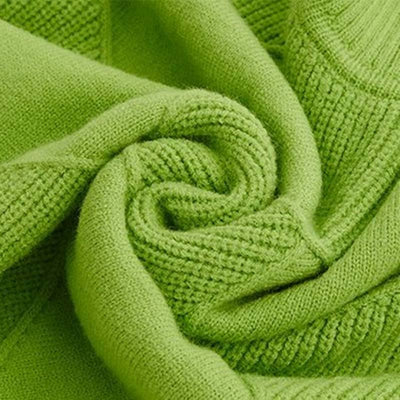 Claire - Cozy Textured Turtleneck Knit Sweater