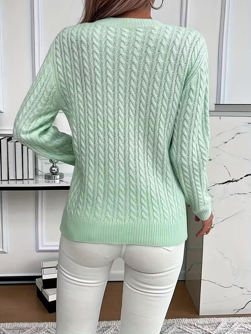 Claire - Aria Cozy Knit Sweater