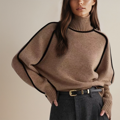 Emilie | Soft Cashmere Turtleneck