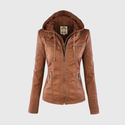 Karoline – Stylish Leather Jacket