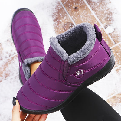 Victoria - Warm Winter Slip-On Boots