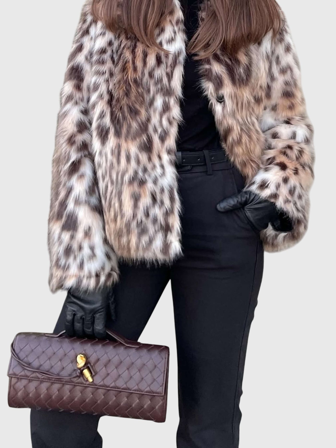 Camila - Elegant Slim Woven Clutch