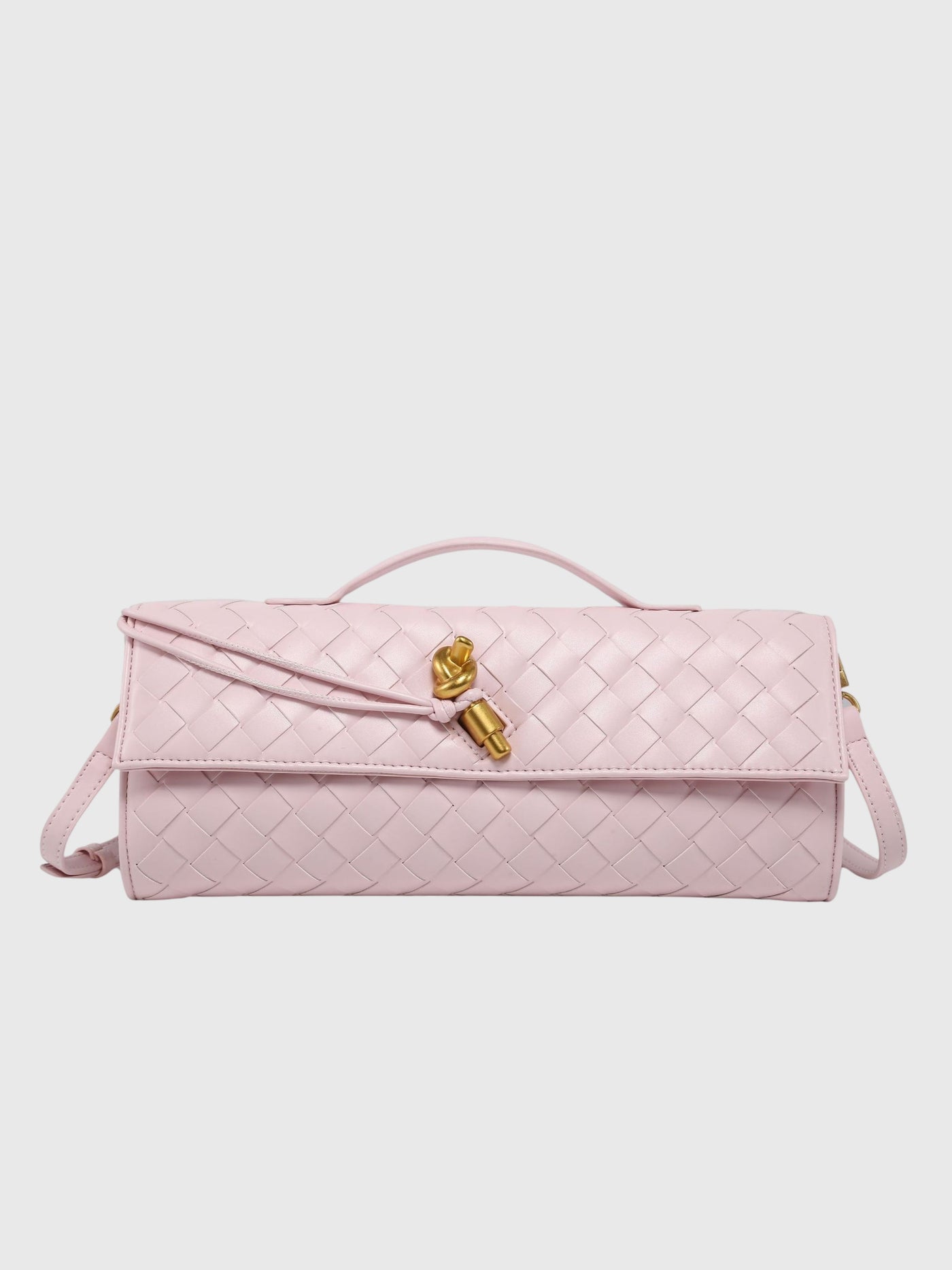 Camila - Elegant Slim Woven Clutch