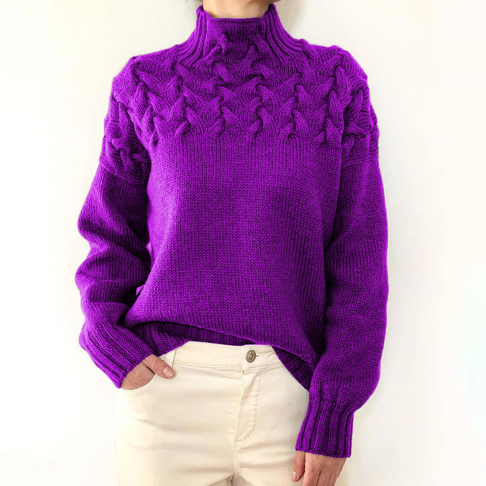 Claire - Cozy Knit Turtleneck Sweater
