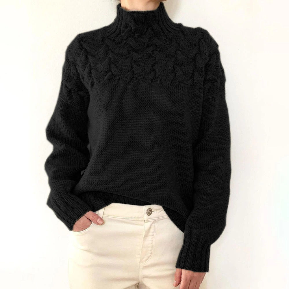 Claire - Cozy Knit Turtleneck Sweater